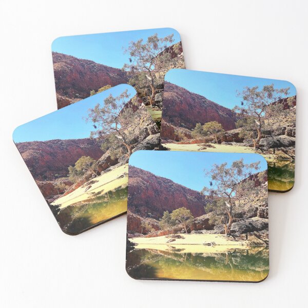 Item preview, Desert Waterhole Ormiston Gorge designed and sold by GhostGumDesigns.