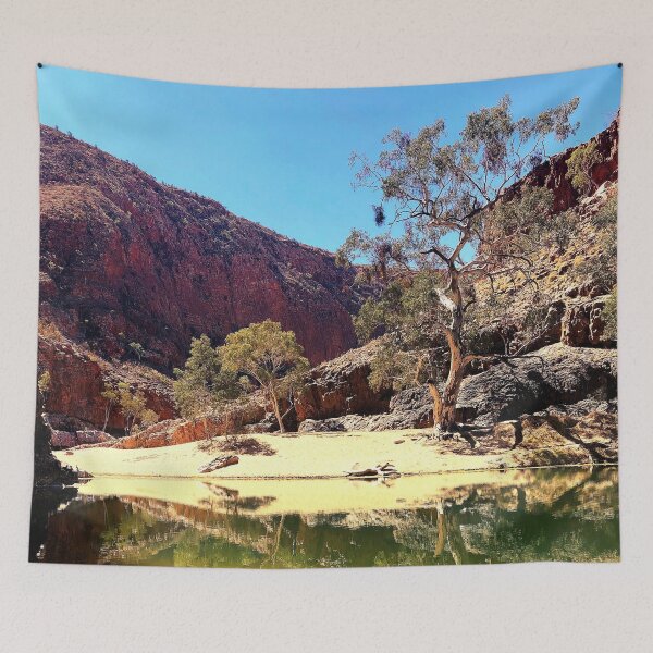 Item preview, Desert Waterhole Ormiston Gorge designed and sold by GhostGumDesigns.