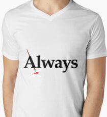 Always Castle Men's V-Neck T-Shirt