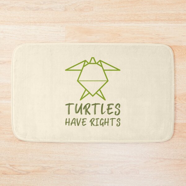 Item preview, Turtles Have Rights Outline of Turtle designed and sold by Telle Garcia.