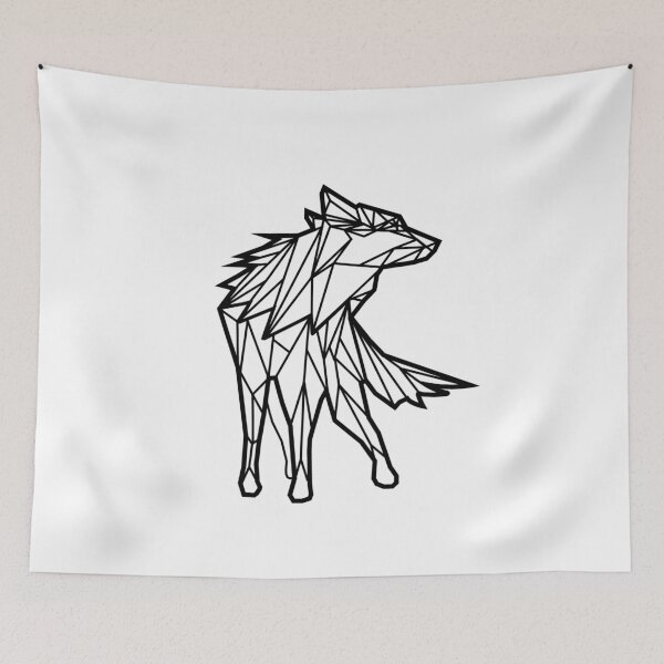 Item preview, Geometric Wolf designed and sold by Harry Draws Straws.