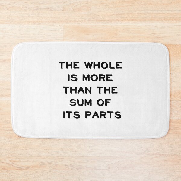 Item preview, Aristotle quotes - The whole is more than the sum of its parts designed and sold by Inspirationmotivation.