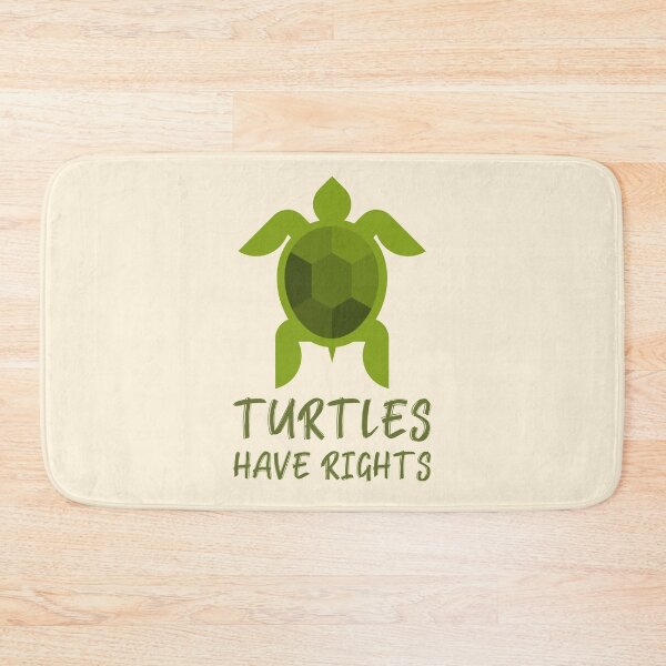 Item preview, Turtles Have Rights Hard Shell Turtle designed and sold by Telle Garcia.
