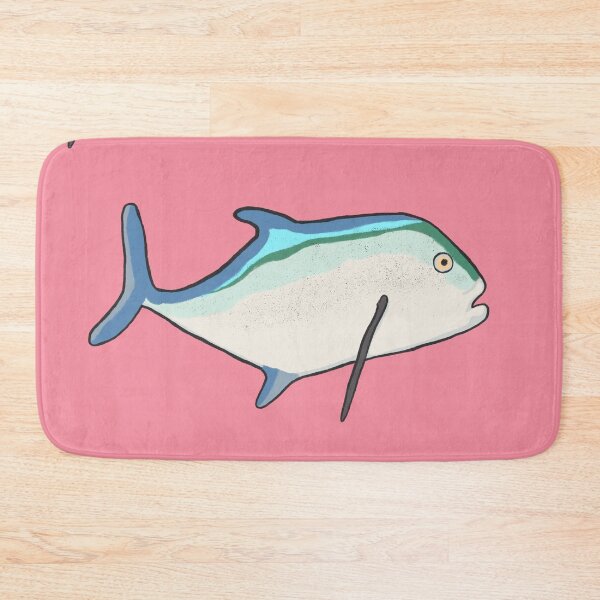 Item preview, Bluefin Trevally tropical fish designed and sold by Quick Brown Fox Canada.