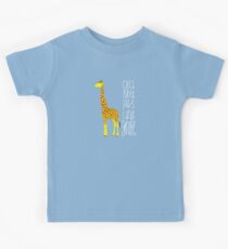 Art Giraffe- Ceci n'est pas une girafe Kids Tee
