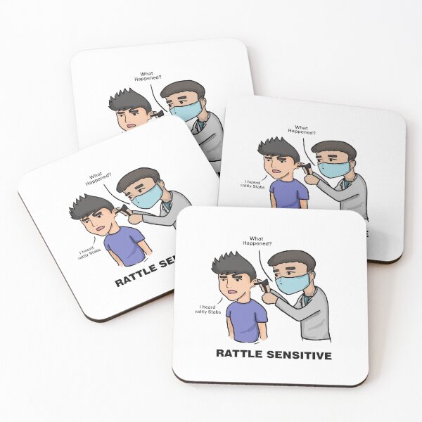 Item preview, Rattle Hurts - Mechanical Keyboard Enthusiasts designed and sold by Art-Tease.