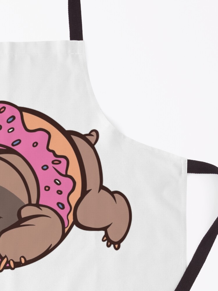 Alternate view of SLOTH DONUT Apron