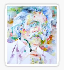 MARK TWAIN - watercolor portrait Sticker