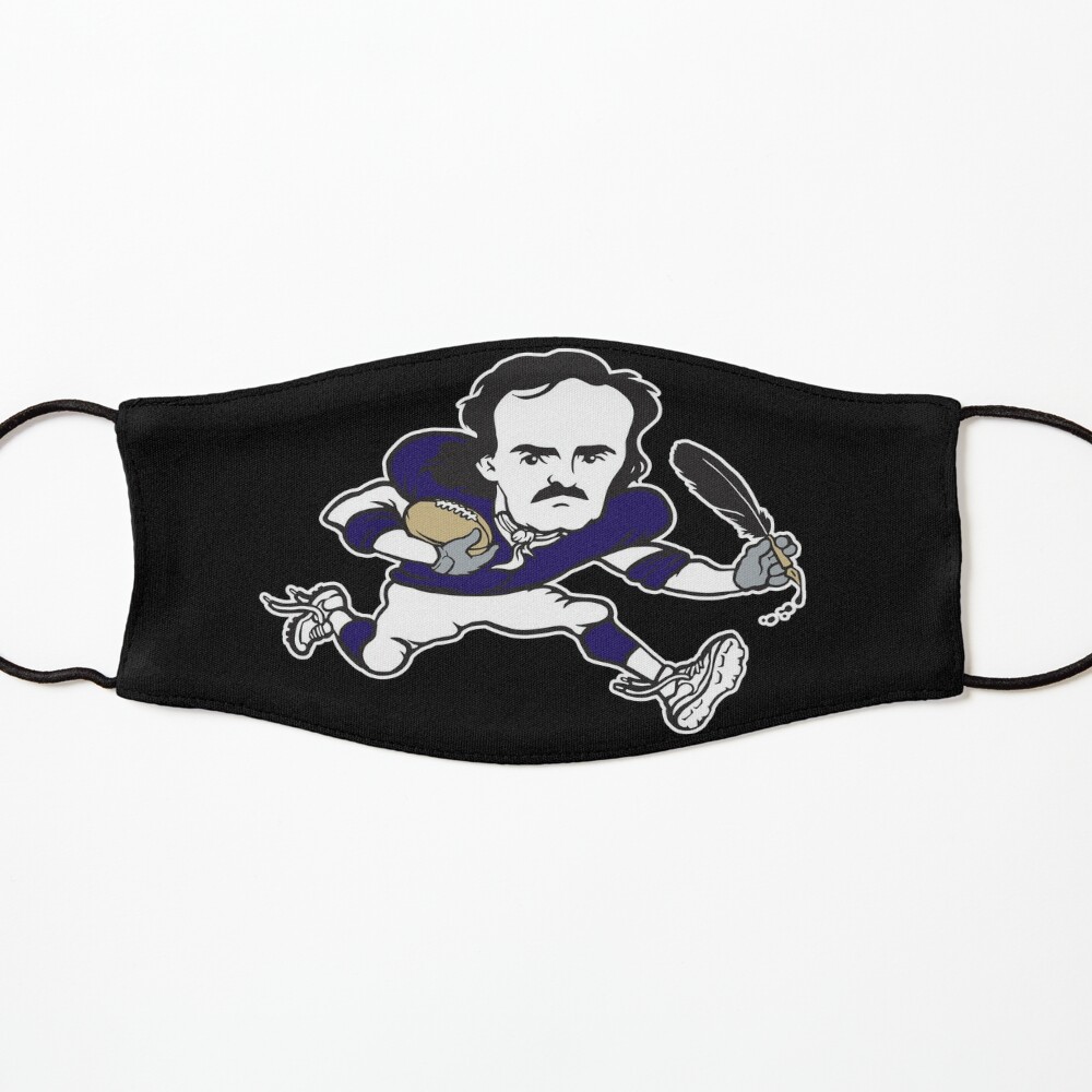 stayfrostybro Edgar Allan PoE Baltimore Ravens Football Pin