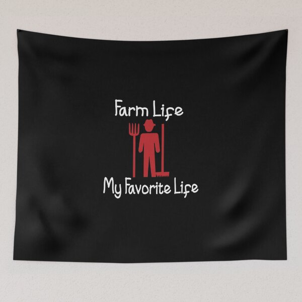 Item preview, Farm life my favorite life, farmer life designed and sold by alikassi.