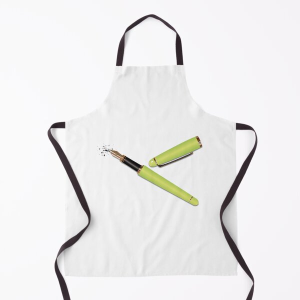 Item preview, Fountain Pen (Lime Green) designed and sold by BehaveBookishly.