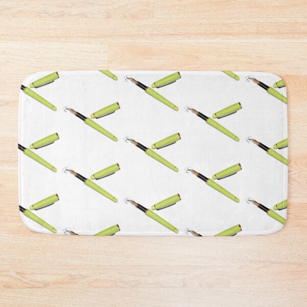 Item preview, Fountain Pen (Lime Green) designed and sold by BehaveBookishly.