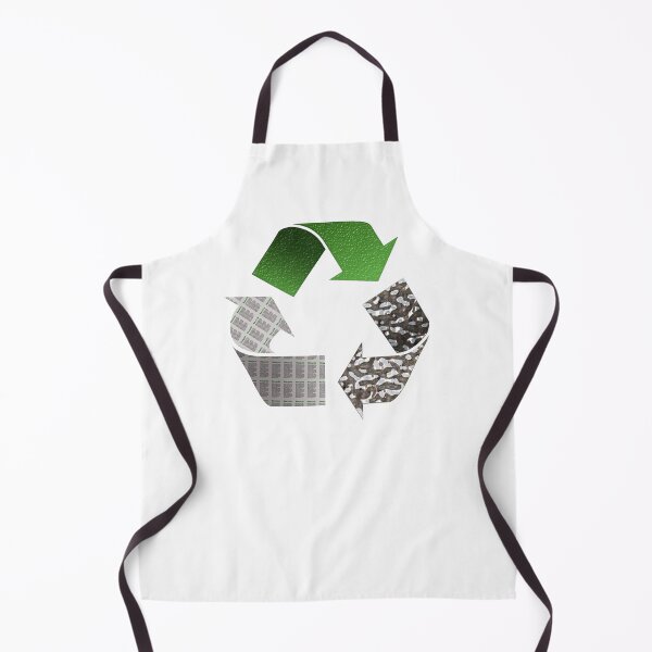 Item preview, Recycle symbol with newspaper glass and metal designed and sold by MarkUK97.