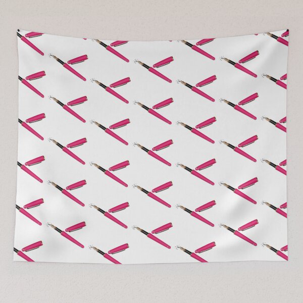 Item preview, Fountain Pen (Bright Pink) designed and sold by BehaveBookishly.
