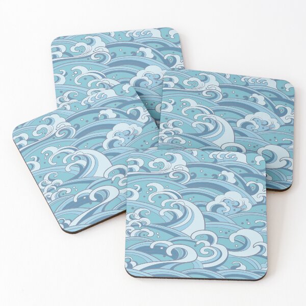 Item preview, Bubbling Waves - PATT0079 designed and sold by 3-Starfish.