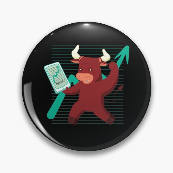 Item preview, Stock exchange | Shares | Bull | bull designed and sold by DerSenat.