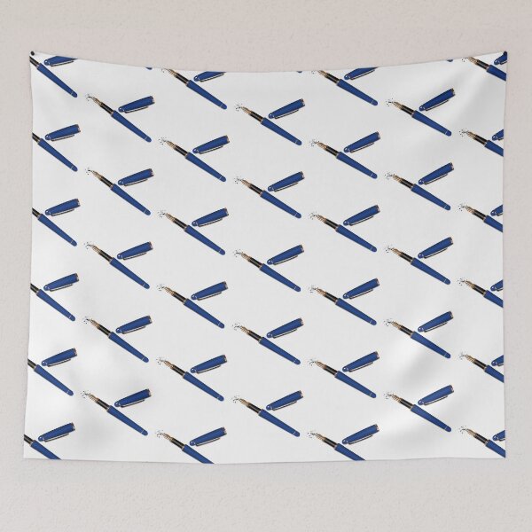 Item preview, Fountain Pen (Navy Blue) designed and sold by BehaveBookishly.