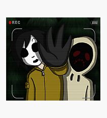 Marble Hornets Fotodruck