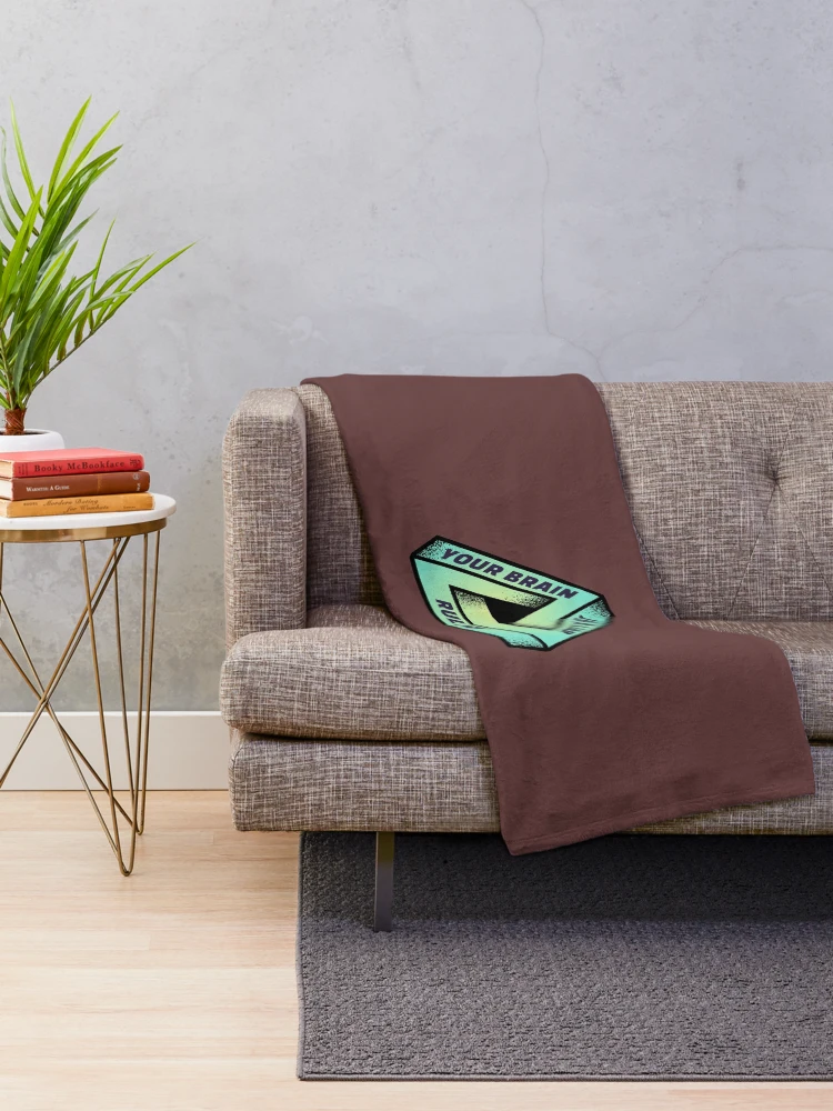 Thumbnail 2 of 6, Throw Blanket, BrainWashed designed and sold by RULR.