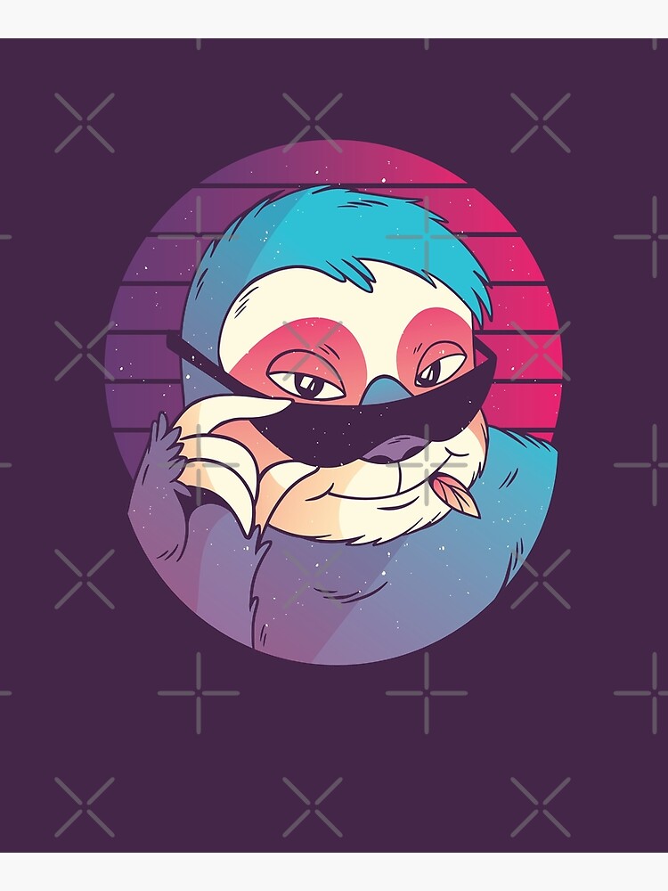 SUNGLASSES SLOTH by iBruster