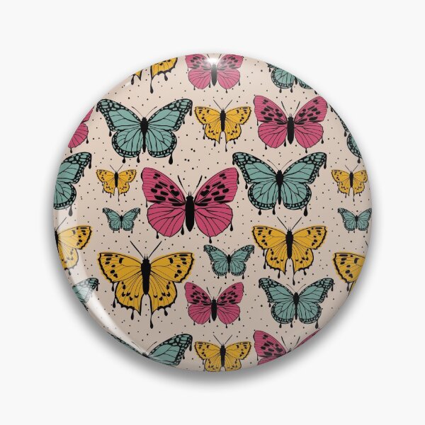 Item preview, Inky Butterflies  designed and sold by JennCreatesArt.