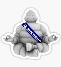 Peaceful Michelin Man Sticker