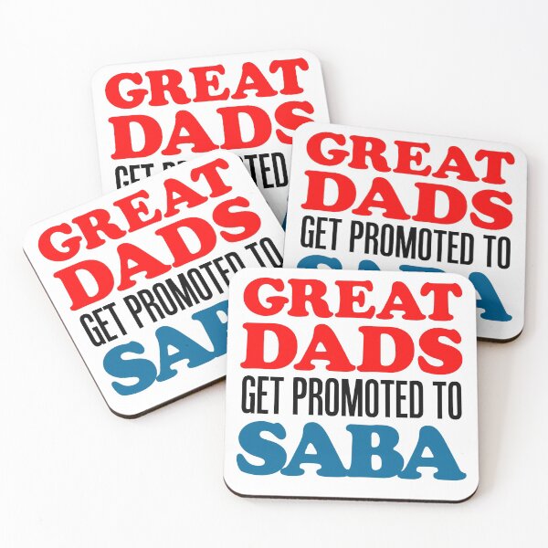 Item preview, Great Dads Promoted To Saba Jewish Grandfather designed and sold by jaycartoonist.