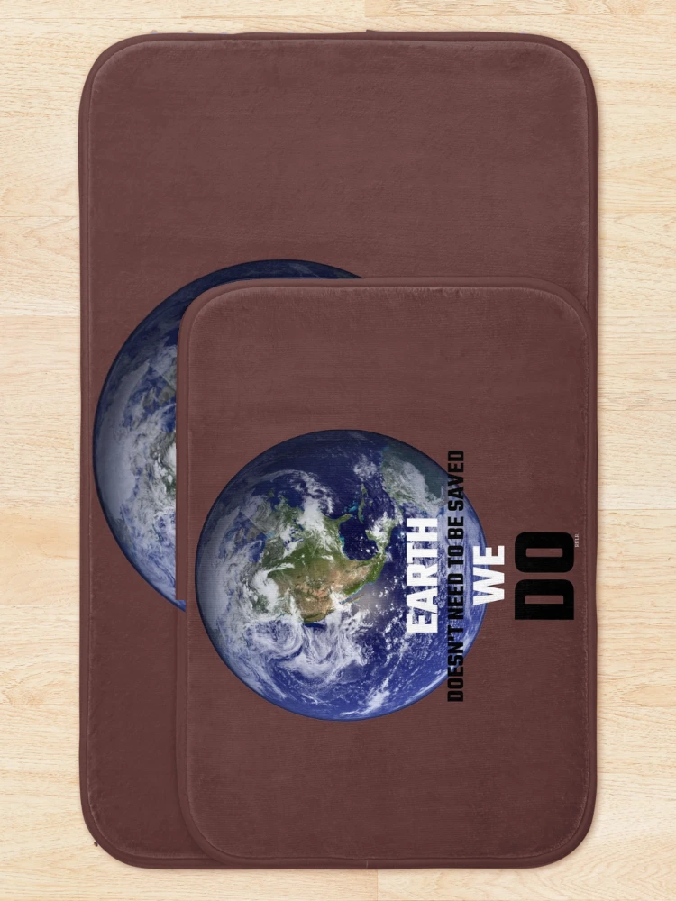 Thumbnail 5 of 6, Bath Mat, Save it. designed and sold by RULR.