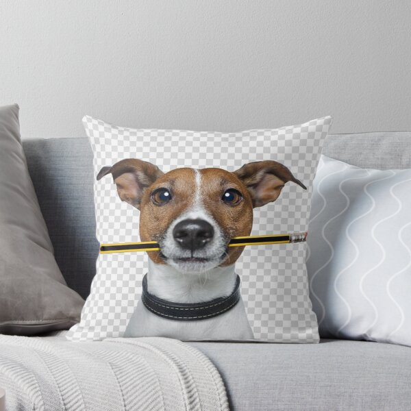 Artikel-Vorschau von Jack Russell Terrier Hund mit Bleistift lustig, designt und verkauft von Coolstuff4you71.
