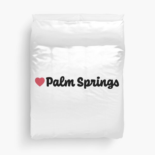 Item preview, Palm Springs California Heart Script designed and sold by modeoftravel.