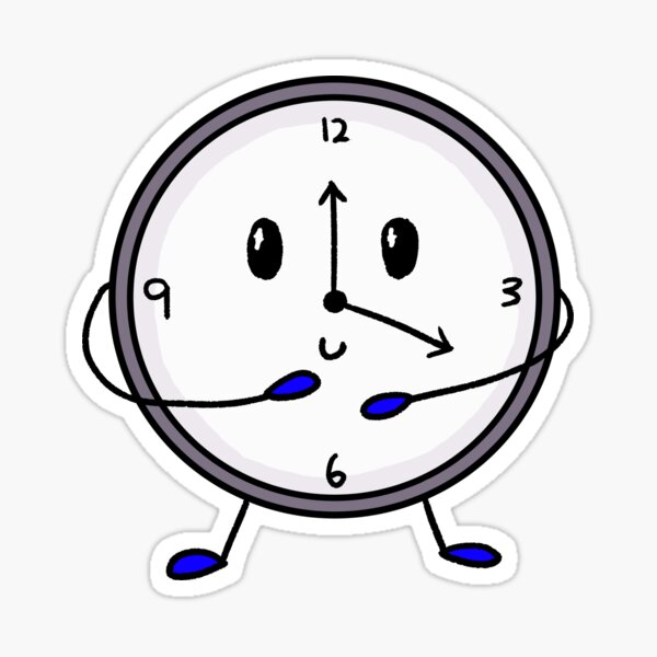 Cute Happy Cartoon Clock Cute Happy Cartoon Clock