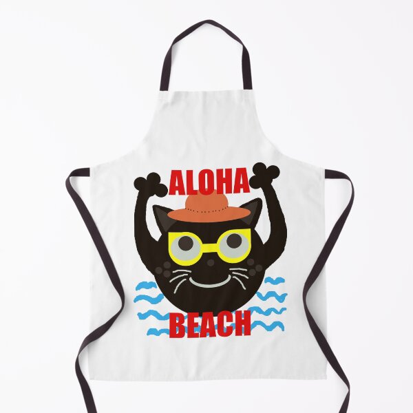 Item preview, Retro black cat on Huawei beach  designed and sold by AMALABUAWAD.