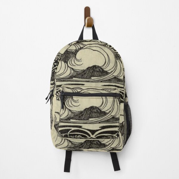 Item preview, Art Nouveau Mountains designed and sold by BlueSpecsStudio.