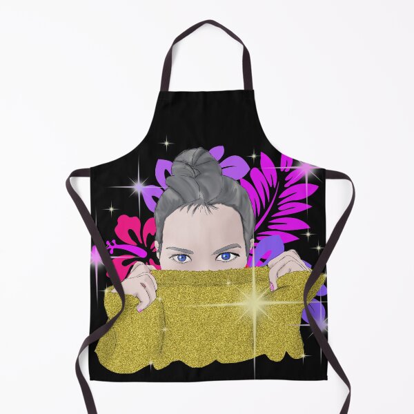 Item preview, pinky golden girl, glitter design for girls designed and sold by lichakou.