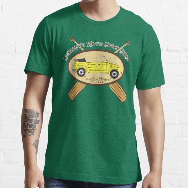 Johnnys Moto Surf Shop Essential T-Shirt