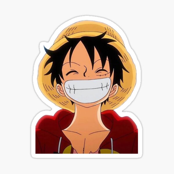 Luffy smile Sticker