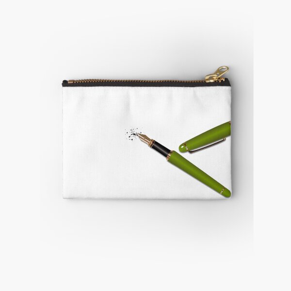 Item preview, Fountain Pen (Olive Green) designed and sold by BehaveBookishly.