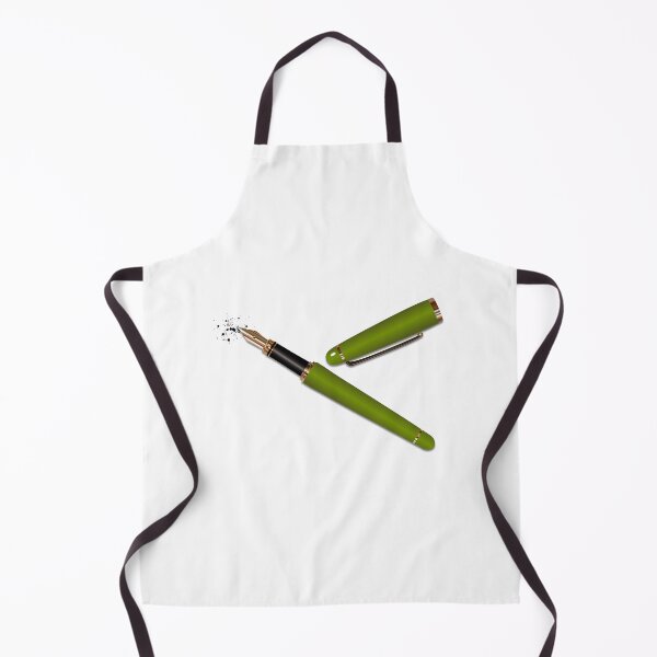 Item preview, Fountain Pen (Olive Green) designed and sold by BehaveBookishly.