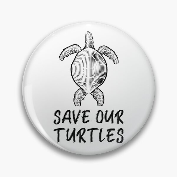 Item preview, Save Our Turtles Sketch of Turtle Black designed and sold by Telle Garcia.