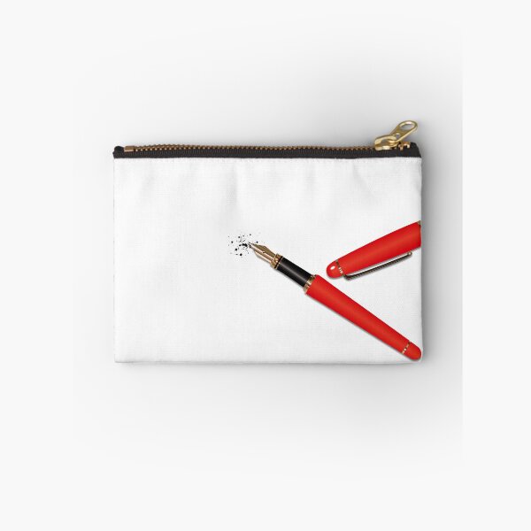 Item preview, Fountain Pen (Bright Red) designed and sold by BehaveBookishly.
