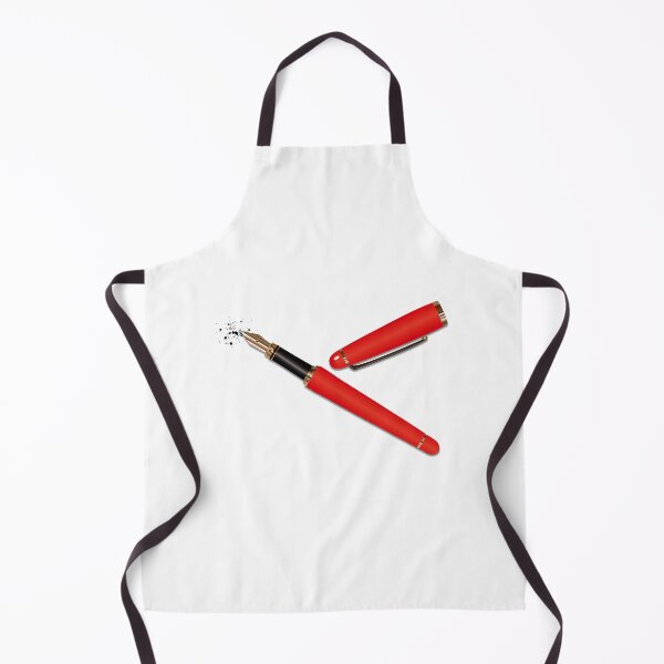 Item preview, Fountain Pen (Bright Red) designed and sold by BehaveBookishly.