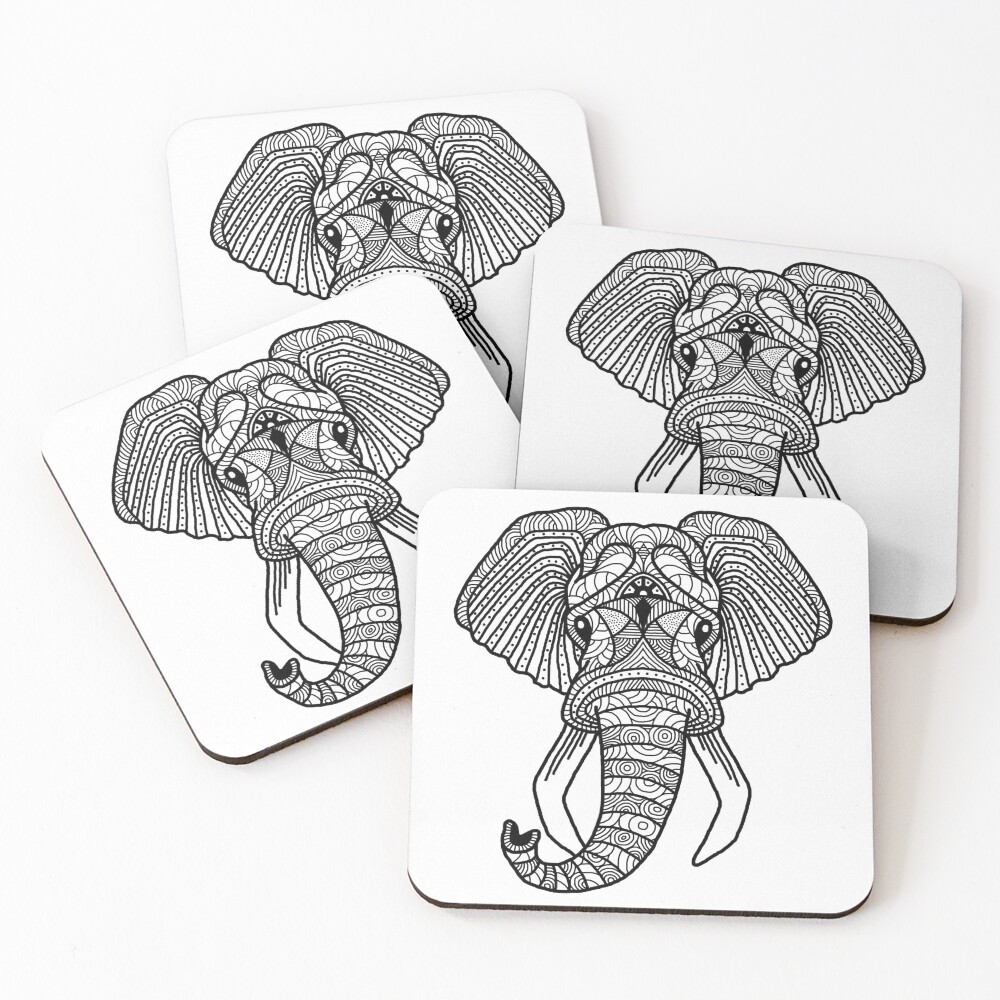 Item preview, Coasters (Set of 4) designed and sold by RafikCreations.