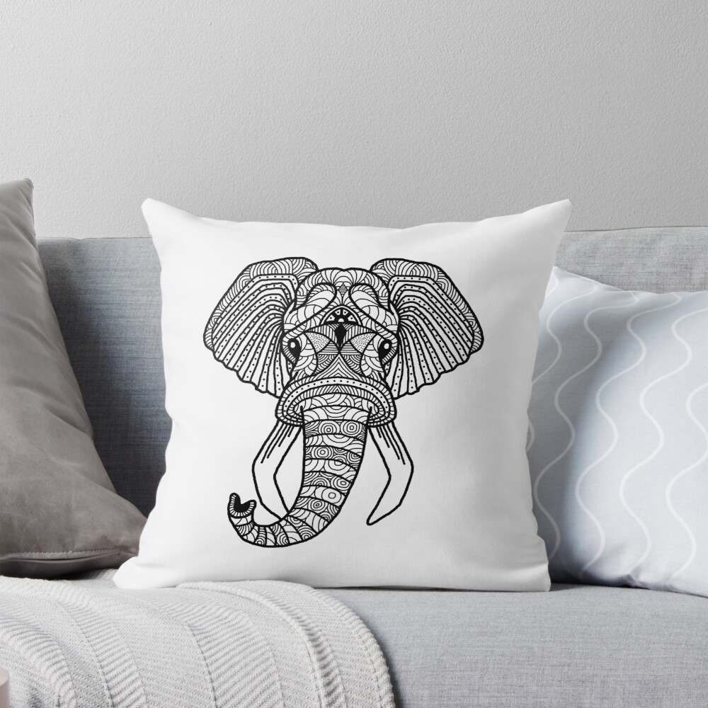 Item preview, Throw Pillow designed and sold by RafikCreations.