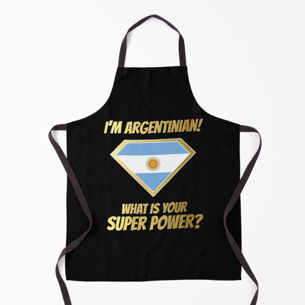 Item preview, I'm Argentinian what's your superpower? Golden designed and sold by cofera.