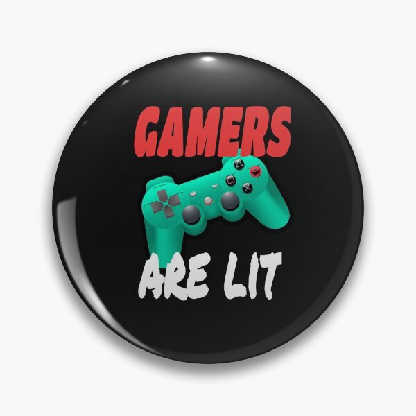 Item preview, GAMERS ARE LIT - fun cheerful gaming design for video gamers designed and sold by Goldmedaldesign.