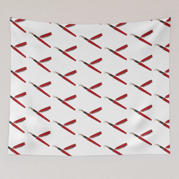 Item preview, Fountain Pen (Red) designed and sold by BehaveBookishly.