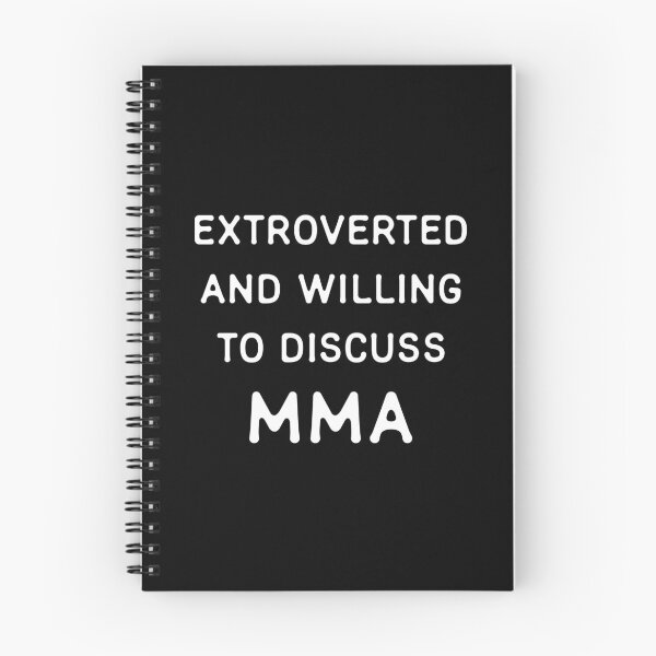 Item preview, Extroverted and willing to discuss MMA designed and sold by teeworthy.
