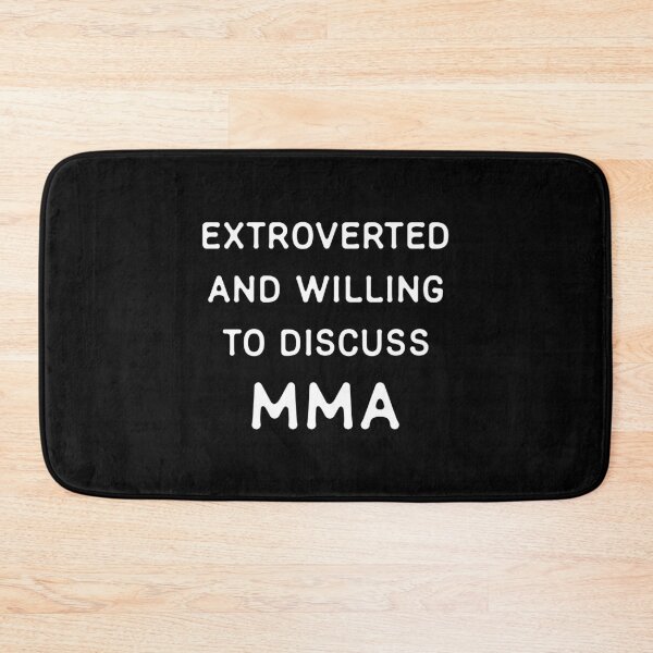 Item preview, Extroverted and willing to discuss MMA designed and sold by teeworthy.