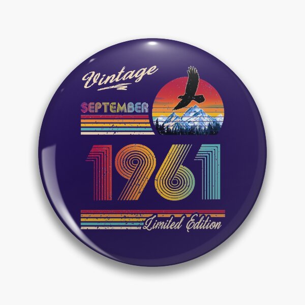 Item preview, September 1961 Birthday designed and sold by GreenSplash.