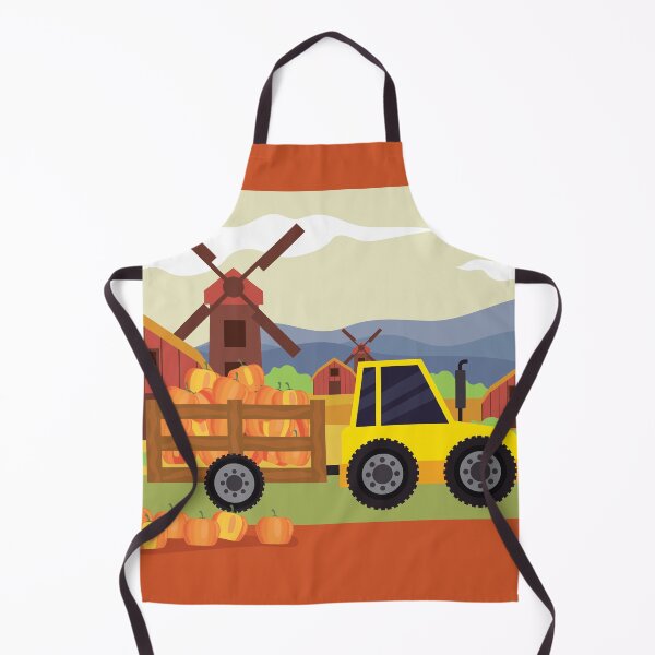 Item preview, Fall Tractor, Harvesting the Pumpkin Patch designed and sold by 3bythelake.